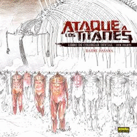 ATAQUE A LOS TITANES. LIBRO DE COLOREAR OFICIAL