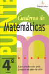 CUADERNO DE MATEMATICAS 4º EDUCACION PRIMARIA