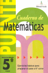 CUADERNO DE MATEMÁTICAS 5º EDUCACION PRIMARIA
