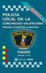 POLICÍA LOCAL COMUNIDAD VALENCIANA VOL I TEMARIO 1-12