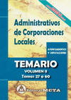 ADMINISTRATIVOS DE CORPORACIONES LOCALES VOL 2