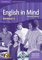 ENGLISH IN MIND FOR SPANISH SPEAKERS, ESO, LEVEL 3. WORKBOOK