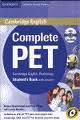COMPLETE PET STUDENT ' S BOOK WITH ANSWERS . ENGLISH FOR SPANISH SPEAKERS.