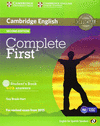 COMPLETE FIRST CERTIFICATE PACK STUDENT'S + WORKBOOK WITH KEY + CD . 2014 EDITION