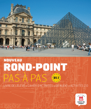 NOUVEAU ROND-POINT PAS À PAS LIVRE DE L´ÉLEVE+ CAHIER D'EXERCISES + CD