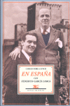 EN ESPAÑA CON FEDERICO GARCIA LORCA