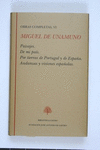 PAISAJES ; DE MI PAÍS ; POR TIERRAS DE PORTUGAL Y DE ESPAÑA ; ANDANZAS Y VISIONE