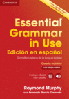 ESSENTIAL GRAMMAR USE ALU+KEY+CD ESP 4ED