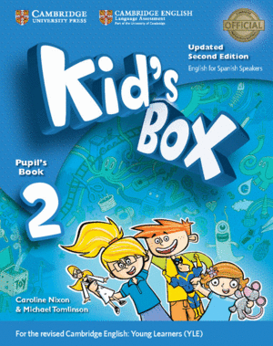 KID'S BOX LEVEL 2 PUPIL'S BOOK WITH MY HOME BOOKLET UPDATED ENGLISH FOR SPANISH