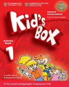 KID'S BOX LEVEL 1 ACTIVITY BOOK WITH CD-ROM UPDATED ENGLISH FOR SPANISH SPEAKERS