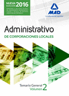 AUXILIAR ADMINISTRATIVO DE CORPORACIONES LOCALES. VOLUMEN 2