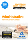 ADMINISTRATIVO TEST Y SUPUESTOS PRACTICOS 2016