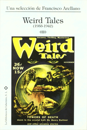 WEIRD TALES 1933-1942