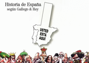 HISTORIA DE ESPAÑA SEGÚN GALLEGO & REY