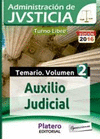 AUXILIO JUDICIAL. TEMARIO VOLUMEN 2
