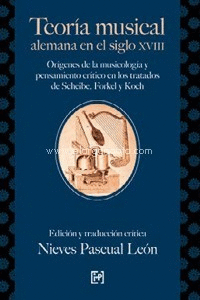 TEORÍA MUSICAL ALEMANA EN EL SIGLO XVIII