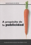 A PROPOSITO DE LA PUBLICIDAD