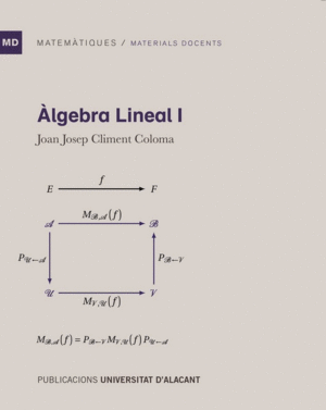 ÀLGEBRA LINEAL I  (MATEMÀTIQUES)