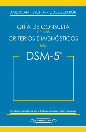 GUÍA CONSULTA CRITERIOS DIAGNÓSTICOS DSM-5
