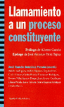 LLAMAMIENTO A UN PROCESO CONSTITUYENTE