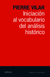 INICIACION AL VOCABULARIO DEL ANALISIS HISTORICO