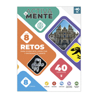 ACTIVA TU MENTE: RETOS NÚMERO 8 - CONTIENE 8 RETOS CON 40 EJERCICIOS (EJERCITAR