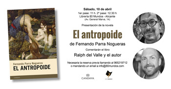 El antropoide · Fernando Parra en la librería