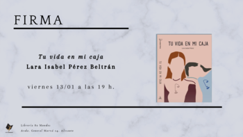 Fórum: Tu vida en mi caja (Lara Isabel Pérez Beltrán)