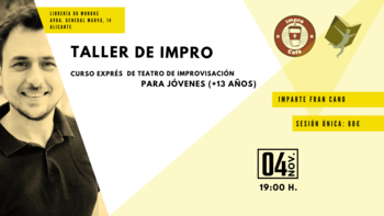 Taller de impro para jóvenes (curso exprés)