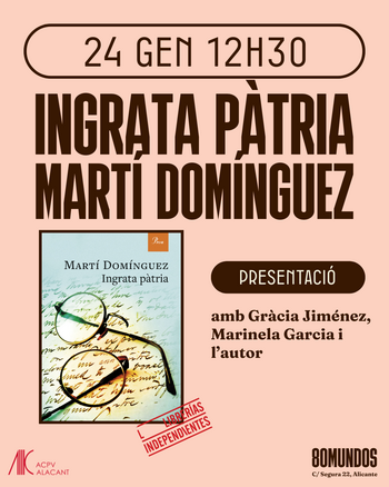 Ciudad literaria: Ingrata Pàtria (Martí Domínguez)