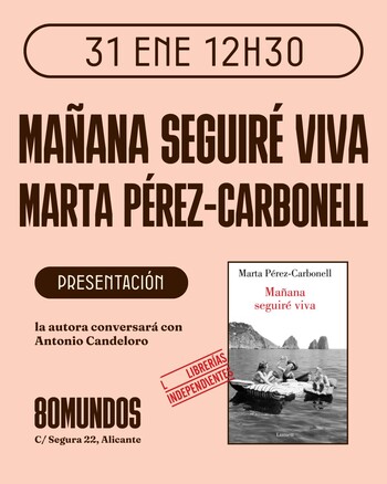  Ciudad literaria: Mañana seguiré viva (Marta Pérez-Carbonell)