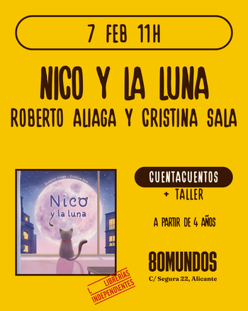 Chiquifórum: Nico y la Luna (Roberto Aliaga y Cristina Sala)