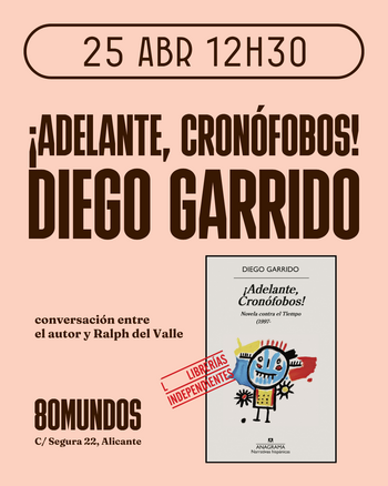  Ciudad Literaria: ¡Adelante, Cronófobos! (Diego Garrido)
