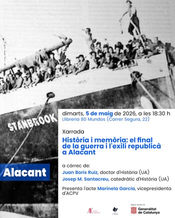  ACPV: Història i memòria: el final de la guerra i l'exili republicà a Alacant + Rumbo a Orán