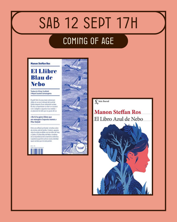 CdL Coming of Age: El Libro Azul de Nebo / El Llibre Blau de Nebo (Manon Steffan Ros)