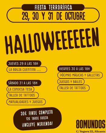 Chiquifórum: Fiesta terrorífica de Halloween