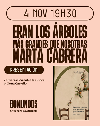Ciudad literaria: Eran los árboles más grandes que nosotras (Marta Cabrera)