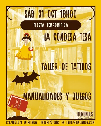 Chiquifórum: Condesa tesa, tattoos y manualidades (Fiesta terrorífica)